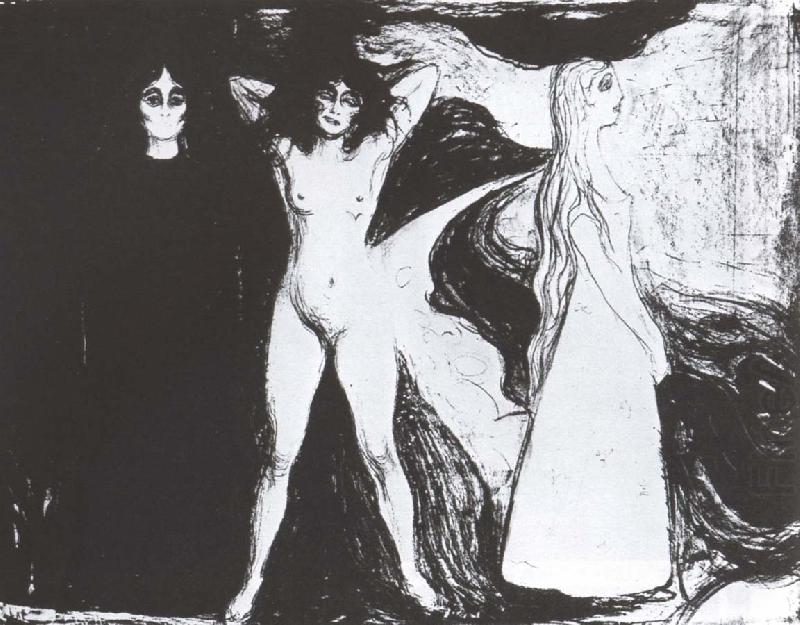 Girl, Edvard Munch